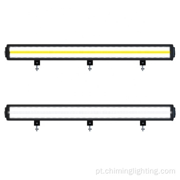barra de luz led de duas fileiras com luz de posição